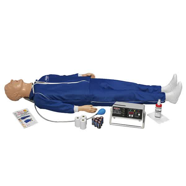 Full Body “Airway Larry” with Electronic Monitoring, Memory, and Printer Unit Nasco LF03595U