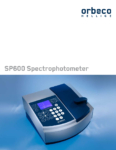 SP600 Spectrophotometer