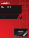 Shimadzu UV-1800 UV-Vis Spectrophotometer, Japan