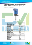 IKA Ultra TURRAX T18 Digital Disperser, 3000 – 25000 rpm Variable Speed, 1-1500ml, 3720001