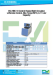 IKA HBC 10 Control Heated Bath Circulator w/Remote Control, Max Temp:250°C, 8-11 Liter Capacity