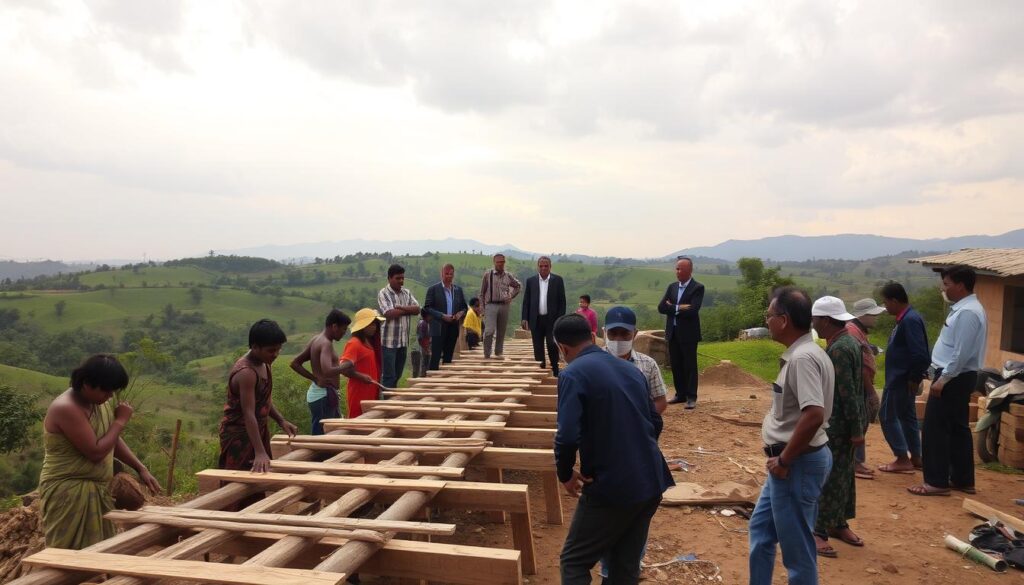 pembangunan infrastruktur lokal