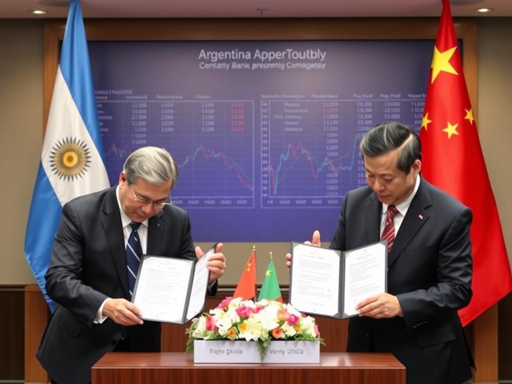 Argentina-China currency swap agreement signing ceremony