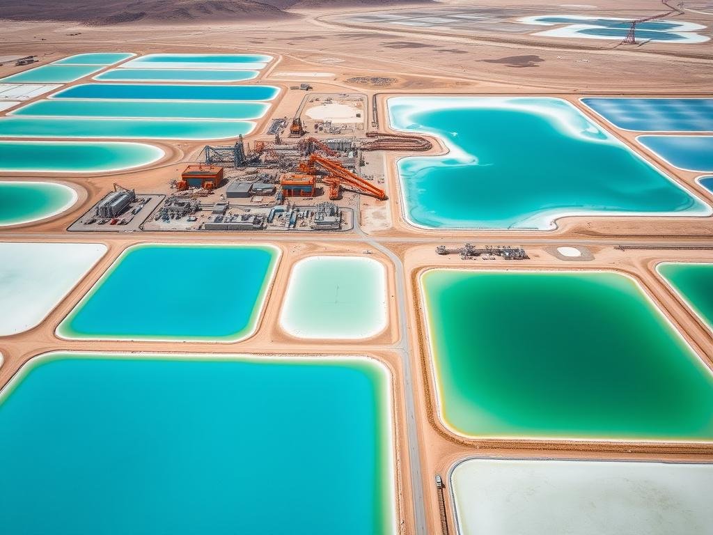 Lithium mining operation in Argentina funded by Chinese investment