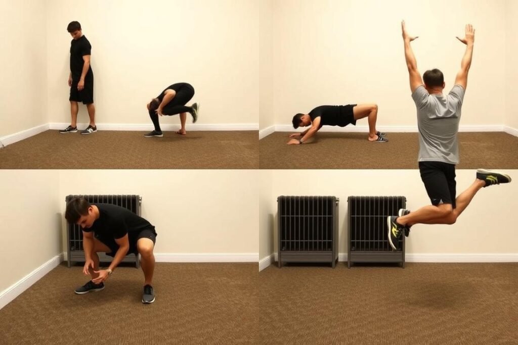 Tahapan gerakan burpee untuk latihan bodyweight yang efektif Tahapan gerakan burpee untuk latihan bodyweight yang efektif