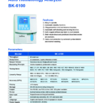 BK6100 Auto 3 Part Hematology Analyzer Biobase