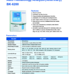 BK6200 Auto Veterinary Hematology Analyzer