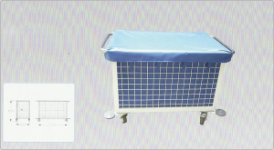 Laundry Trolley With Fabric
